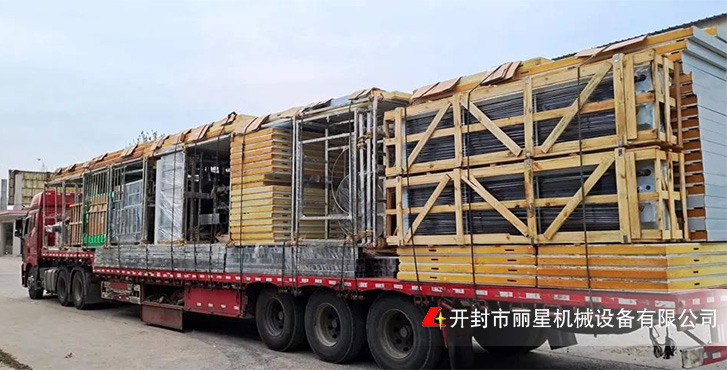 丽星机械设备装车