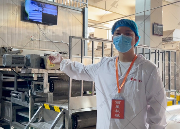 切割式直条水晶粉丝生产中冷却温度达不到怎么解决？
