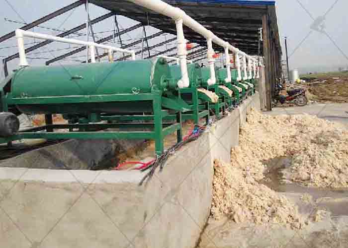 丽星沉淀池工艺薯类淀粉设备，让红薯增值翻倍