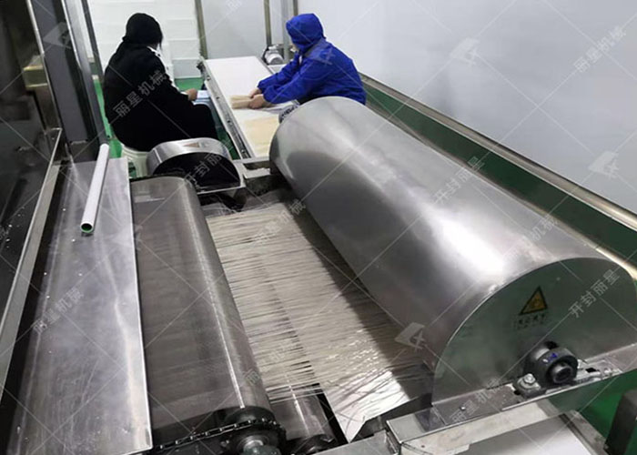 无矾粉条真的无矾吗？丽星无矾粉条生产线来解答