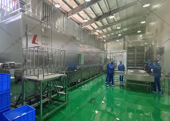 丽星6FJT800型粉丝粉条生产线发往甘肃岷县